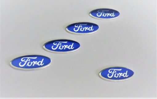 1x FORD Aufkleber 3D Schlüssellogo 18x7mm Emblem Schriftzug selbstklebend – Bild 6