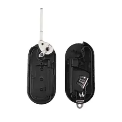 FIAT 500 Funkschlüssel LOGO Batterie Autoschlüssel Fahrzeugschlüssel Schlüssel Fernbedienung – Bild 3