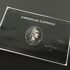 Alternative view of 1x American Express BLACK Aufkleber für Kreditkarten EC Karten Amex vorne Vorderseite