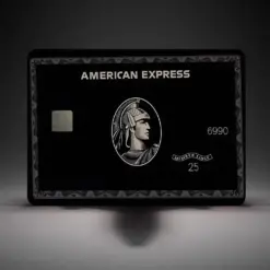 2 American Express BLACK Aufkleber für Kreditkarten EC Karten Amex vo+hi – Bild 2