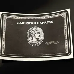 1x American Express BLACK Aufkleber für Kreditkarten Karten Amex in schwarz matt – Bild 2