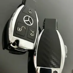 1x Carbon MERCEDES Funkschlüssel Gehäuse CARBON DESIGN Autoschlüssel Schlüssel Fernbedienung W203 W204 W205 W211 W212 W216 W221 – Bild 6