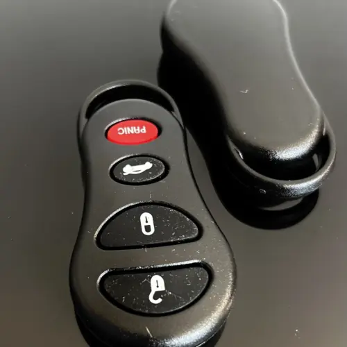 Alternative view of 1x Chrysler 300 Schlüssel Auto Fernbedienung Gehäuse 2 Tasten für Voyager Cruiser Dodge Ram Dakota Jeep Cherokee