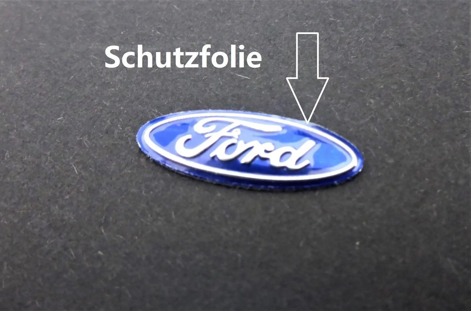 1x FORD Aufkleber 3D Schlüssellogo 21x8mm Emblem Schriftzug selbstklebend – Bild 4