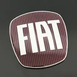 1x für FIAT Plakette 90mm Emblem Punto 500 Schriftzug LOGO 9cm für viele Modelle geeignet
