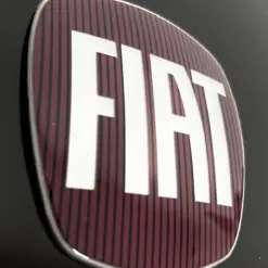 1x für FIAT Plakette 90mm Emblem Punto 500 Schriftzug LOGO 9cm für viele Modelle geeignet – Bild 4