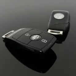 1x für MERCEDES Funkschlüssel AMG 2 Tasten schwarz Gehäuse Autoschlüssel Fahrzeugschlüssel Schlüssel Fernbedienung – Bild 5