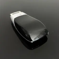 1x für MERCEDES Funkschlüssel AMG Schrift schwarz/silber Gehäuse Autoschlüssel Fahrzeugschlüssel Schlüssel Fernbedienung – Bild 6