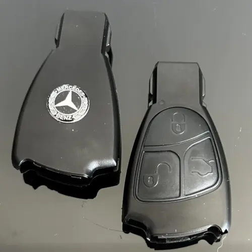1x für MERCEDES Funkschlüssel ORIGINAL Gehäuse mit LOGO Autoschlüssel Fahrzeugschlüssel 3 Tasten