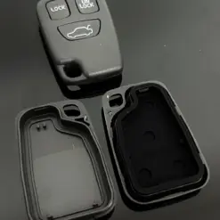 1x für VOLVO 3 Tasten Schlüsselgehäuse + Emblem Fernbedienung Gehäuse Autoschlüssel S40 S60 S70 S80 S90 V40 V70 V90 XC70 XC90 – Bild 3