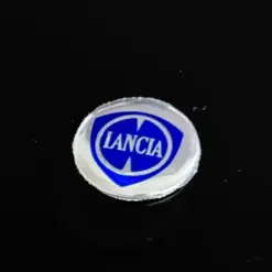 Alternative view of 1x LANCIA Schlüssel 14mm Aufkleber ALU Schlüssellogo Emblem Schriftzug LOGO Patch