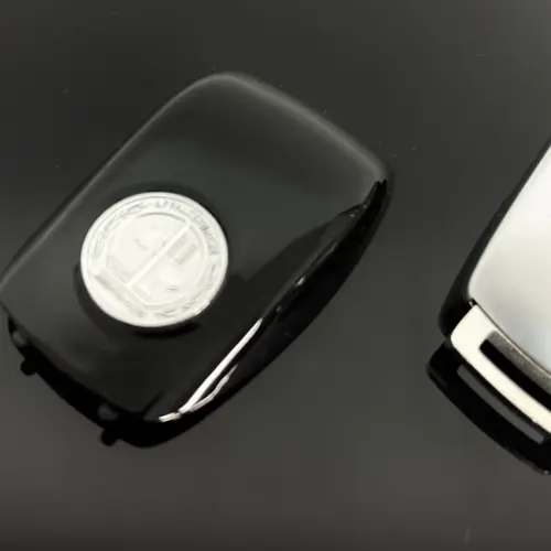 Alternative view of 1x MERCEDES Funkschlüssel Gehäuse Rückseite AMG für Autoschlüssel Fahrzeugschlüssel Abdeckung hinten