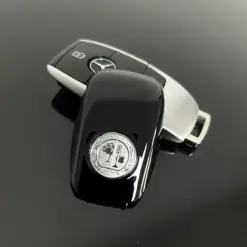 1x MERCEDES Funkschlüssel Gehäuse Rückseite AMG für Autoschlüssel Fahrzeugschlüssel Abdeckung hinten