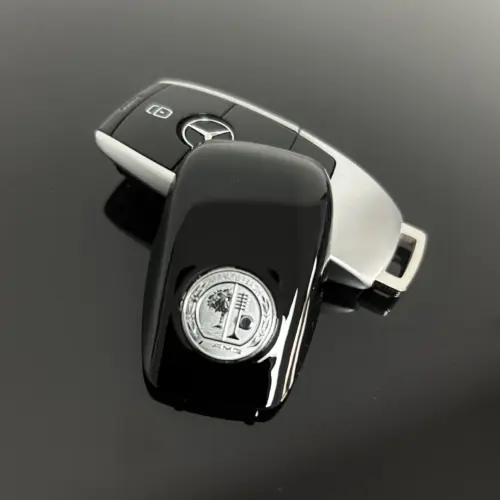 1x MERCEDES Funkschlüssel Gehäuse Rückseite AMG für Autoschlüssel Fahrzeugschlüssel Abdeckung hinten
