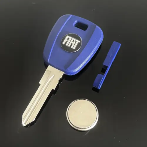 1x neu FIAT Punto Doblo Ducato uva… Schlüssel + Emblem Autoschlüssel Car Key original