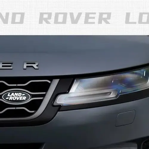 Alternative view of 1x neu LAND ROVER Grill Emblem 8,6 x 4,3cm grün/gold Emblem Schriftzug Logo LR053190G
