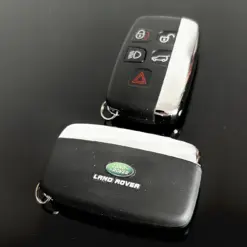 Alternative view of 1x NEU Range Land Rover EDITION Schlüsselgehäuse 4 Tasten Metall Kunststoff schwarz mit Logo Emblem