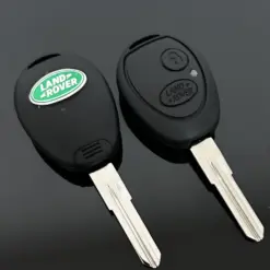 1x NEU Range Land Rover Schlüsselgehäuse 2 Tasten schwarz mit Logo Emblem Autoschlüssel Schlüssel