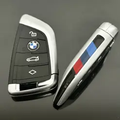 1x NEU Schlüssel Gehäuse 4 Tasten + Emblem für BMW 3 5 6 8 X3 X4 X5 X7 G21 G20 G31 G30 Autoschlüssel – Bild 5