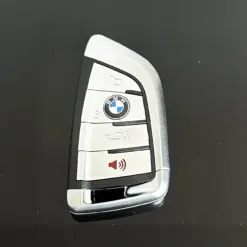 1x NEU Schlüssel Gehäuse 4 Tasten mit EMBLEM für BMW METALL 3 5 6 8 X3 X4 X5 X7 G-Serie G21 G20 G31 G30 – Bild 3