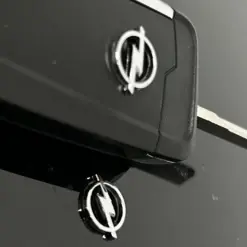 Alternative view of 1x OPEL Schlüssel 17x13mm Aufkleber ALU Schlüssellogo Emblem Schriftzug LOGO