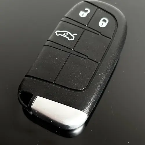 1x RAM Challenger Chrysler Jeep Dodge Schlüsselgehäuse mit Emblem Logo 3 Tasten Autoschlüssel – Bild 6