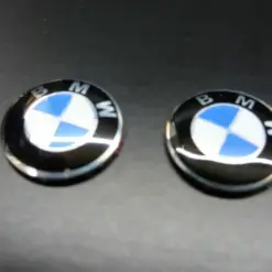 2 für BMW Aufkleber 3D 11mm Schlüssellogo Emblem Schriftzug selbstklebend 1er 3 5 6 7 und weiteren Modellen auch X – Bild 6
