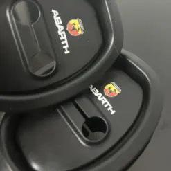 Alternative view of 2x Abarth Türgummi Schlossgummi Dichtung links und rechts Abdeckung Schutz