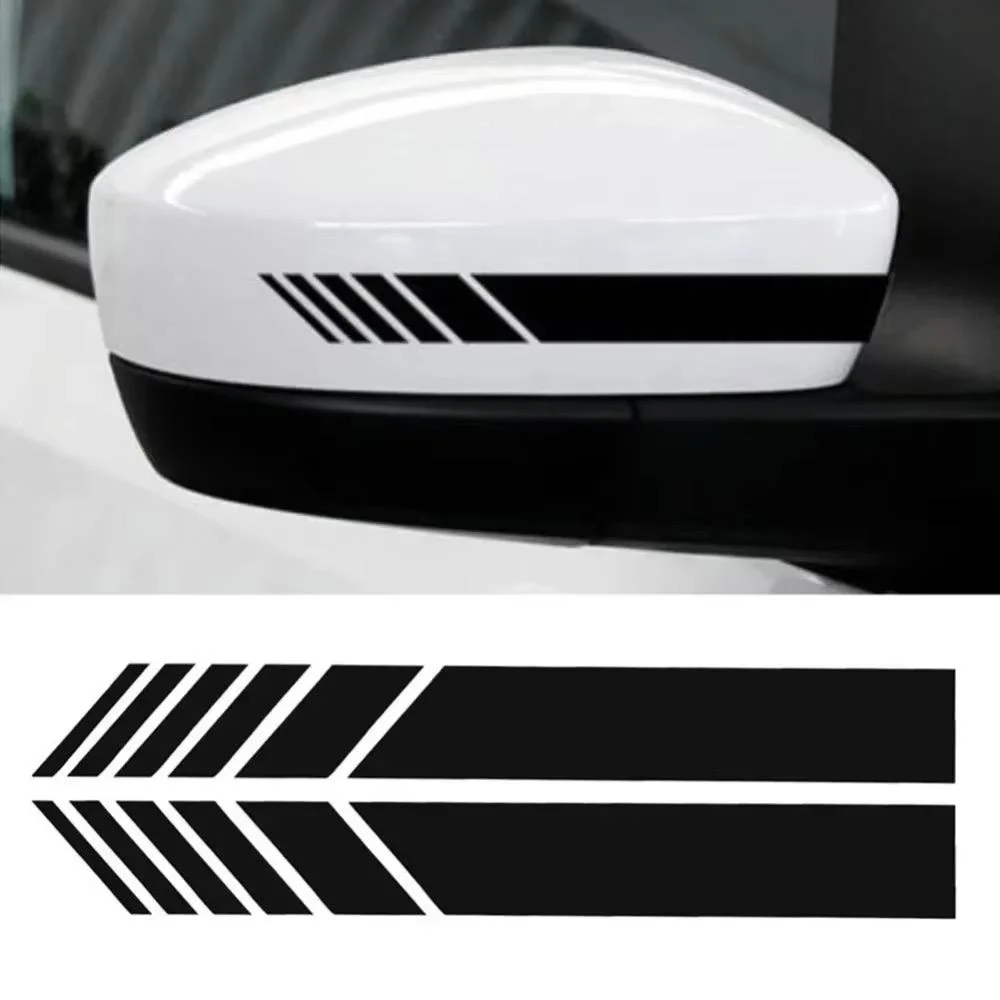 2x im Abarth Design SPIEGELAUFKLEBER 500 Emblem Schild Aufkleber ROT glänzend Spiegel – Bild 4
