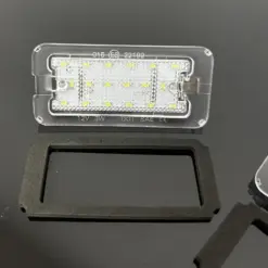 2x LED Kennzeichenbeleuchtung für Fiat Abarth 500 595 695 Leuchte Beleuchtung hinten 51800482 – Bild 2