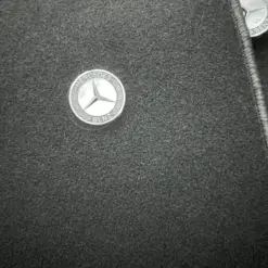 2x MERCEDES Teppich Emblem 58mm Chrom Logo Schild Emblem – Bild 5