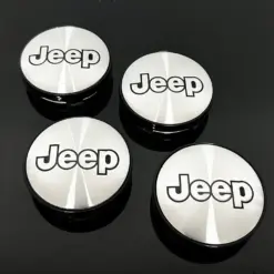 4x 50/56mm JEEP ALU Felgendeckel Nabenkappen Rad Felgenkappen Nabendeckel Kappe