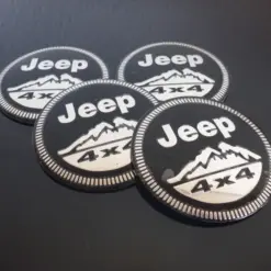 4x 56mm ALU für JEEP Felgendeckel Nabenkappen Rad Felgenkappen Nabendeckel Kappe (Kopie) – Bild 3