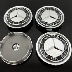 4x für Mercedes EDITION 65mm Radkappe Raddeckel Felgenabdeckung Kappen Nabenabdeckung für Alufelgen – Bild 3