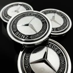 4x für Mercedes EDITION 65mm Radkappe Raddeckel Felgenabdeckung Kappen Nabenabdeckung für Alufelgen – Bild 4