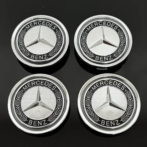 4x für Mercedes EDITION 65mm Radkappe Raddeckel Felgenabdeckung Kappen Nabenabdeckung für Alufelgen