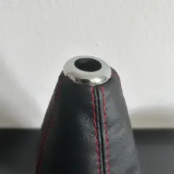 ABARTH 500 FIAT Schaltbalg schwarz mit ROT Staubschutz Schalthebel Gangschaltung Manschette – Bild 3