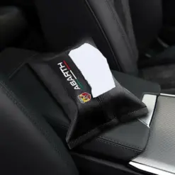 ABARTH Papiertücher Feuchtetücherbox Carbonoptik Taschentuch Container Papier Serviette – Bild 6