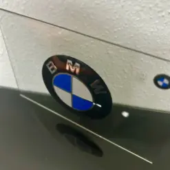 BMW Rarität GLASSCHILD Aufsteller Logo Schild Emblem Schriftzug Plakette – Bild 4