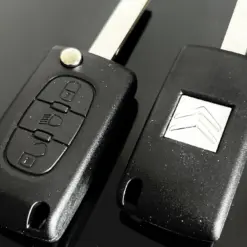 CITROEN 3 Tasten Funkschlüssel LOGO Autoschlüssel Fahrzeugschlüssel Schlüssel Fernbedienung