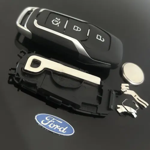 Alternative view of FORD Schlüsselgehäuse ORIGINAL + Ford Logo Emblem Schlüssel Rohling Mustang Rand Explorer Fusion Mondeo Kuka