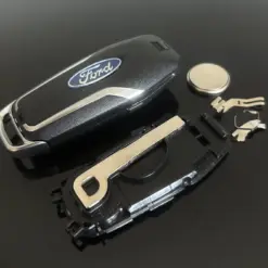 FORD Schlüsselgehäuse ORIGINAL + Ford Logo Emblem Schlüssel Rohling Mustang Rand Explorer Fusion Mondeo Kuka – Bild 5