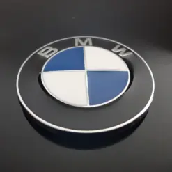 für BMW Teppich Emblem 4cm Chrom Metall Logo Schild Emblem – Bild 3