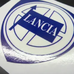 für LANCIA  Aufkleber Logo Emblem 5cm Schriftzug NEU selbstklebend – Bild 3