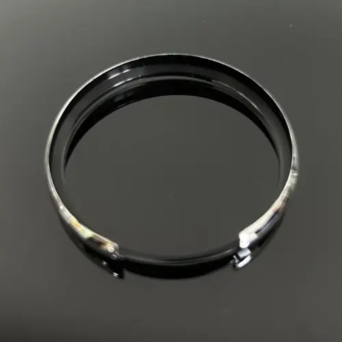 für MINI original für Schlüsselgehäuse 1x CHROMRING Rahmen Abdeckung Ring Gehäuserahmen Autoschlüssel – Bild 2