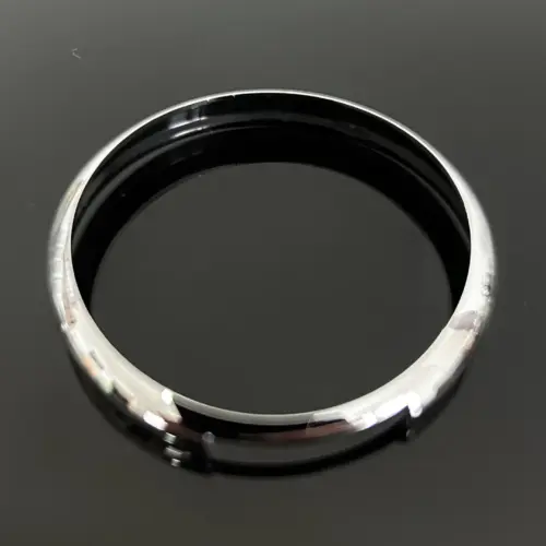 für MINI original für Schlüsselgehäuse 1x CHROMRING Rahmen Abdeckung Ring Gehäuserahmen Autoschlüssel – Bild 3