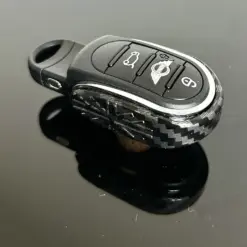 für MINI Schlüssel Anhänger Schutzring Copper CARBON Schlüsselkappe Schlüsselschutz F56 F55 F54 F60 Cabrio F57 weiter Modelle – Bild 5