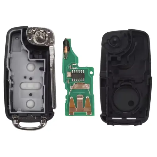 Alternative view of Für VW Schlüssel 3-Tasten 434 MHz – mit ID48 Chip – 5K0837202AD für Golf Polo Jetta T5