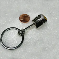 NEU 1x für Fiat ABARTH Schlüsselanhänger Tributo 595 695 Keychain Ring – Bild 4