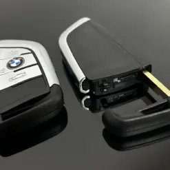 NEU 1x Schlüssel Gehäuse 3 Tasten schwarz/silber mit EMBLEM für BMW 3 5 6 8 X3 X4 X5 X7 G21 G20 G31 G30 – Bild 4